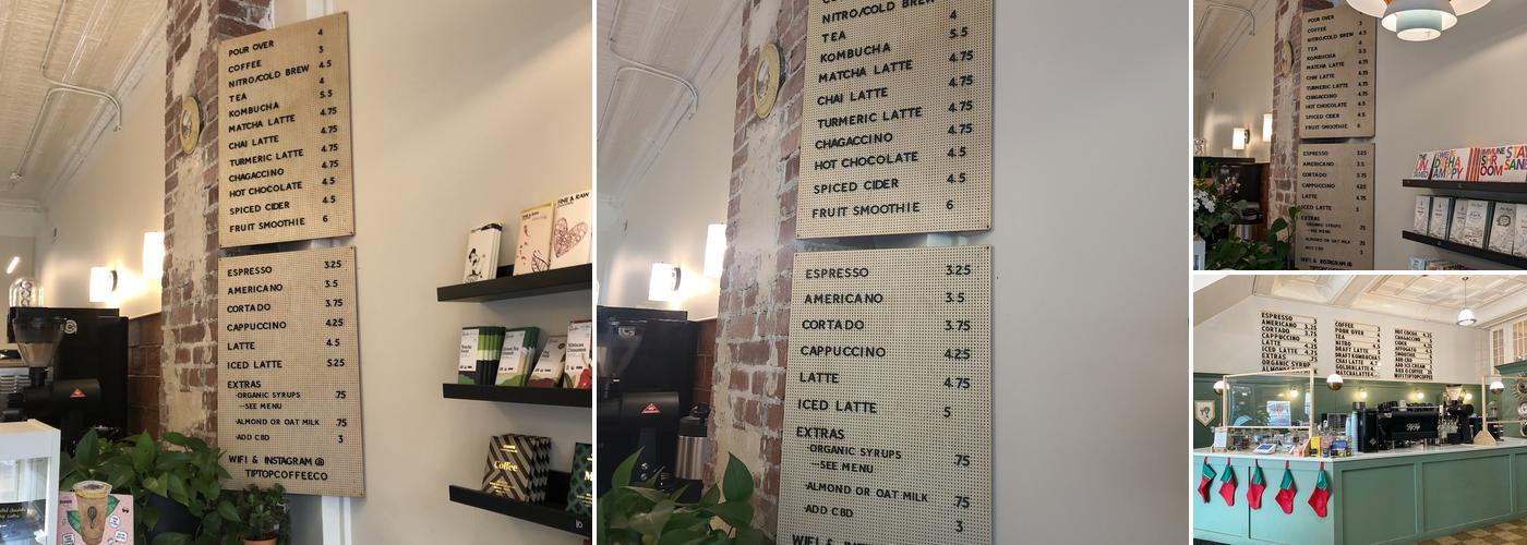 TipTop Menu