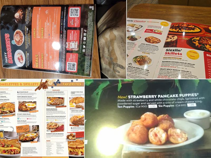 Denny's Restaurant Menu