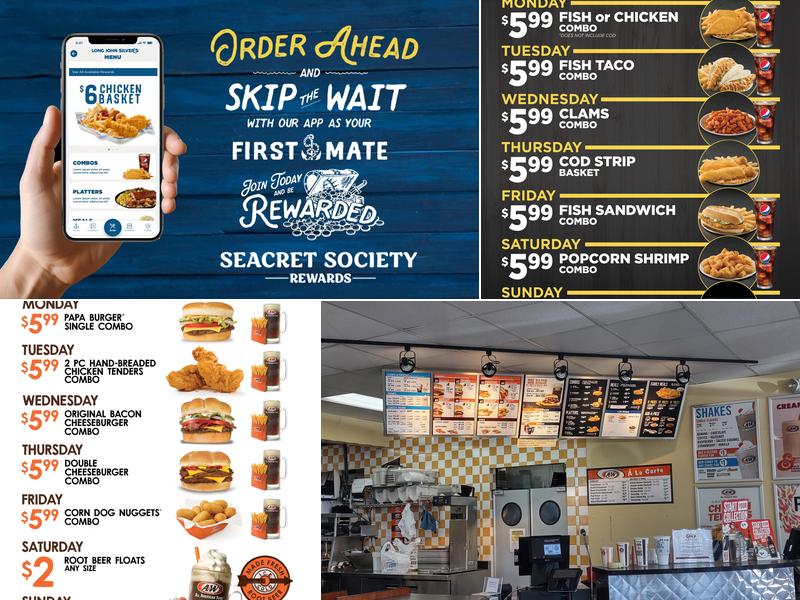 Long John Silver's | A&W Menu