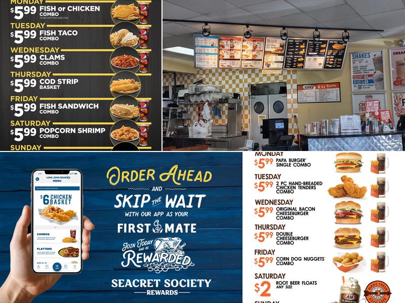 Long John Silver's | A&W Menu