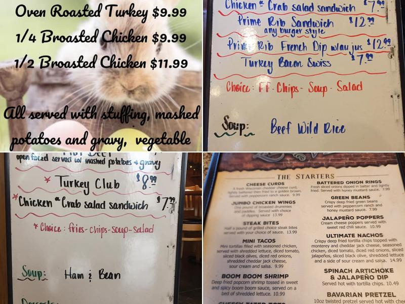 Lakeview Bar and Grill Menu