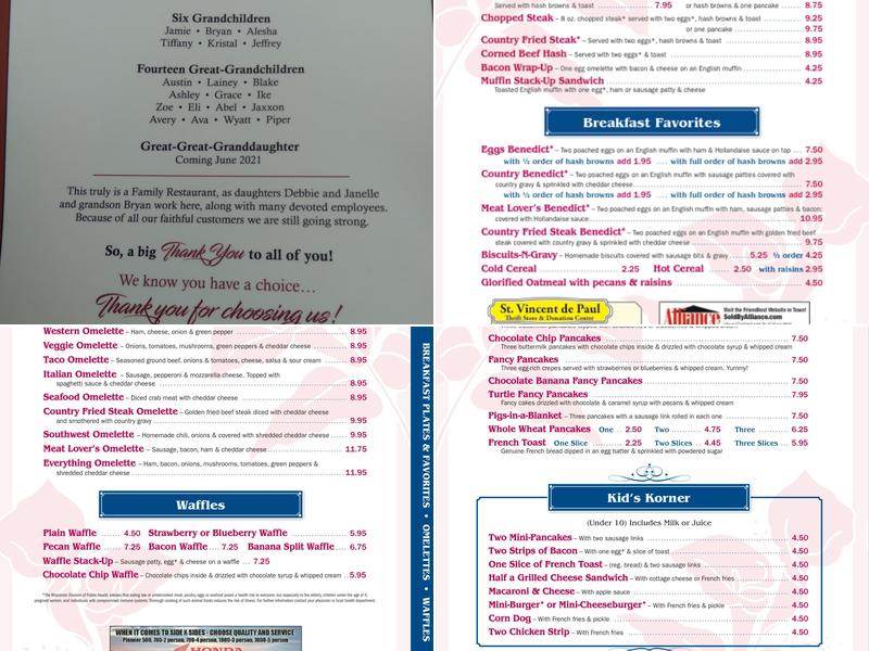 Maxine's Menu