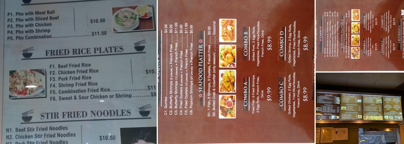 Pho Xpress Vietnamese Cuisine Menu
