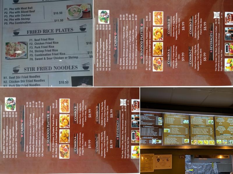 Pho Xpress Vietnamese Cuisine Menu