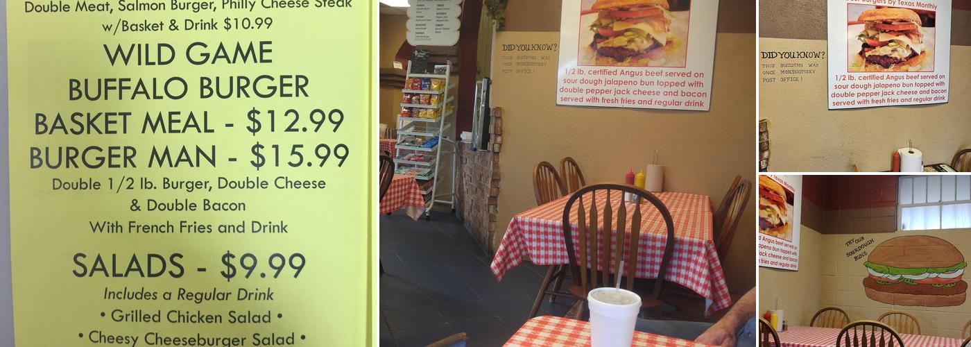 Montgomery Burger Fresh Menu