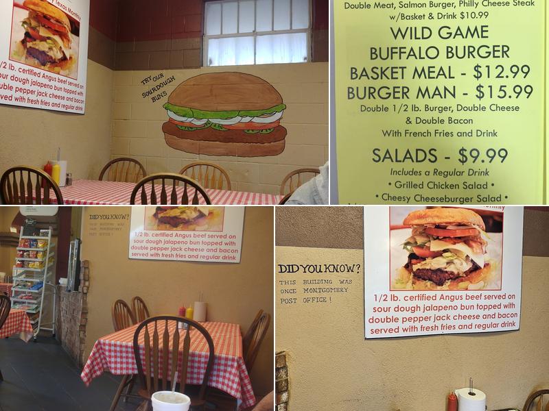 Montgomery Burger Fresh Menu