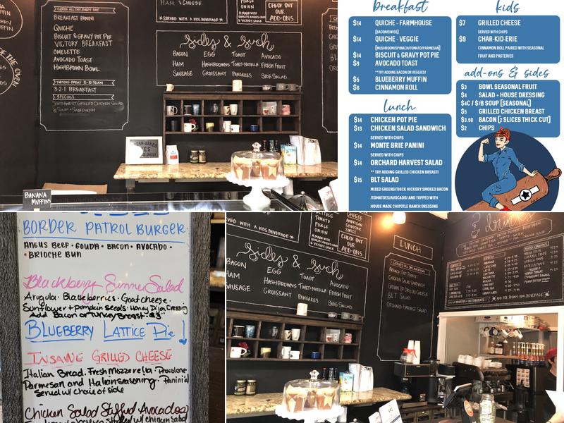 Victory Pie Company Menu