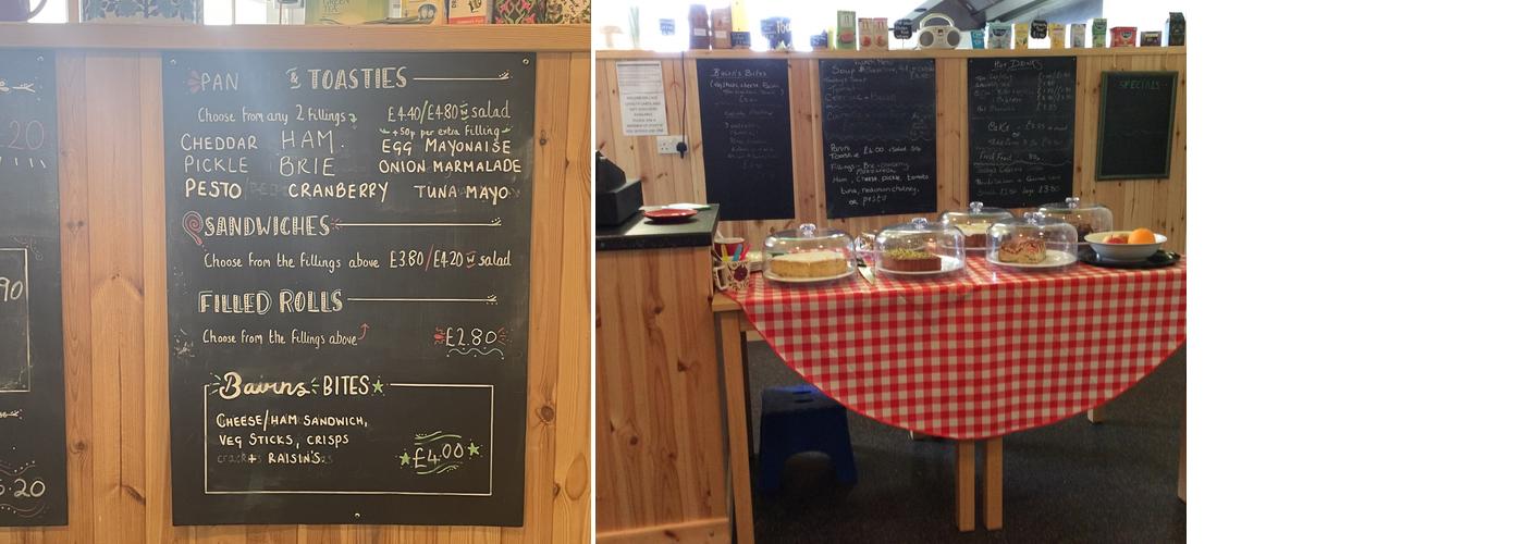 Speldiburn Cafe Menu