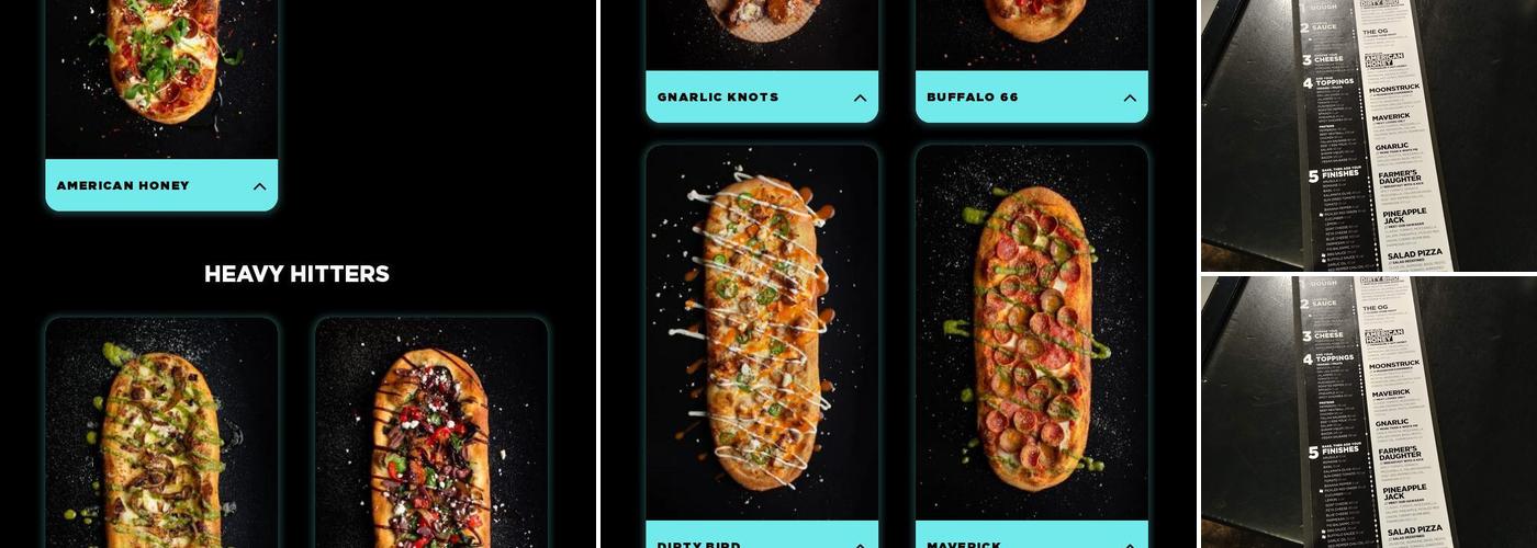 &pizza Menu