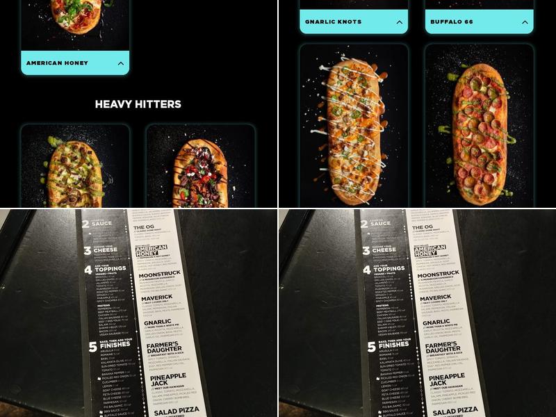 &pizza Menu