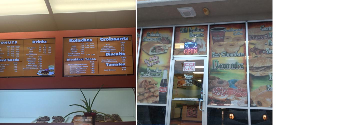 Donuts Delight Menu