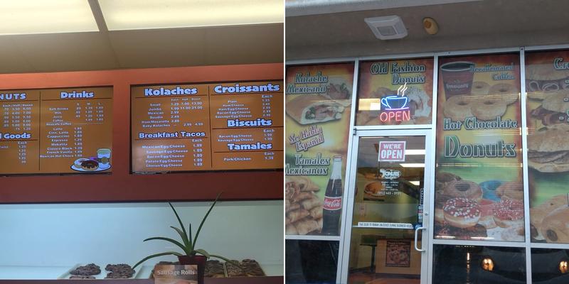 Donuts Delight Menu