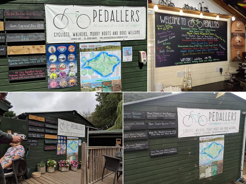 Pedallers cafe Menu