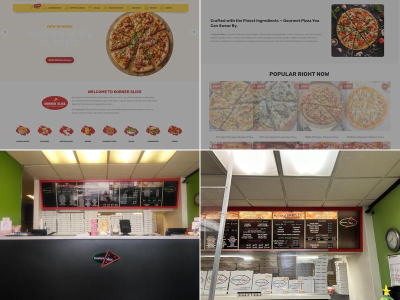 Korner Slice Menu