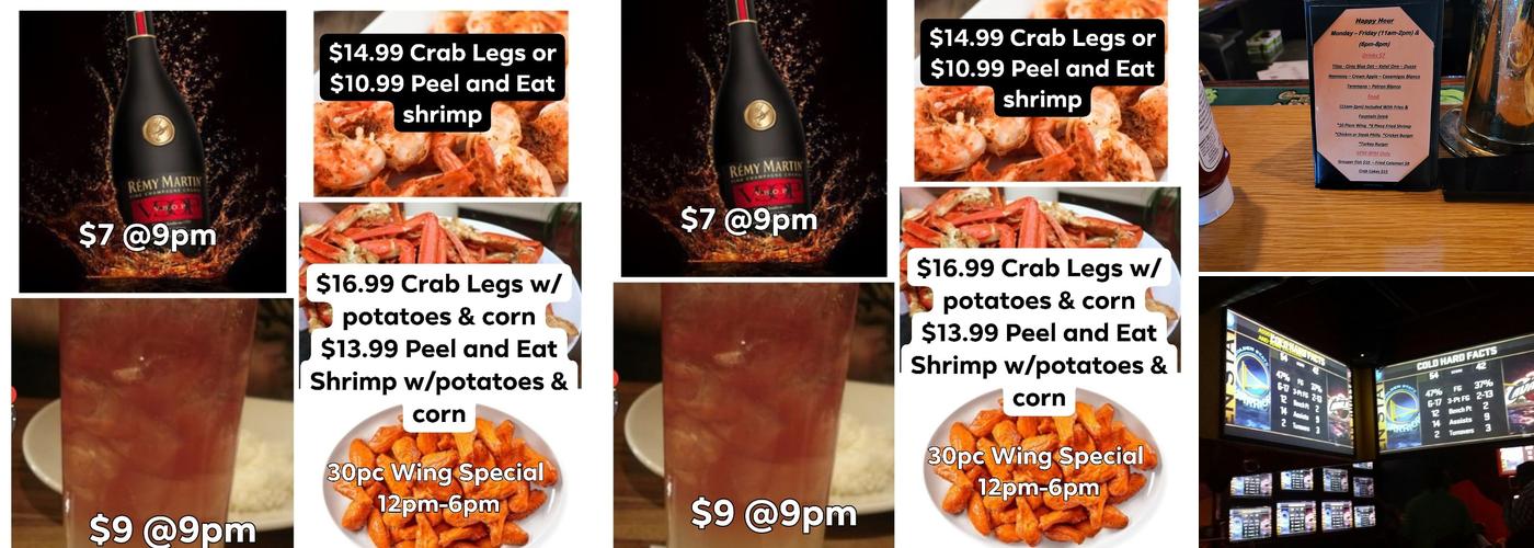 J. R. Crickets Union City Menu