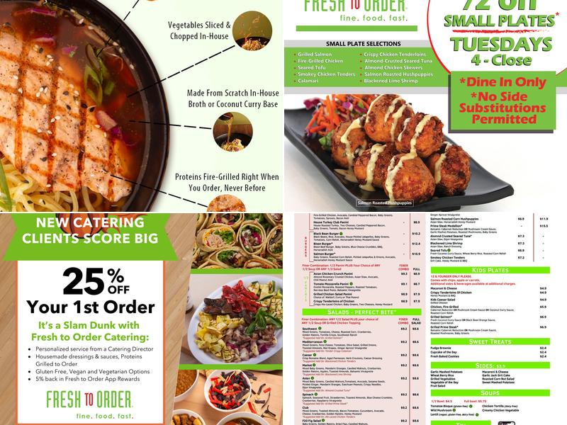 Fresh To Order - Decatur Menu