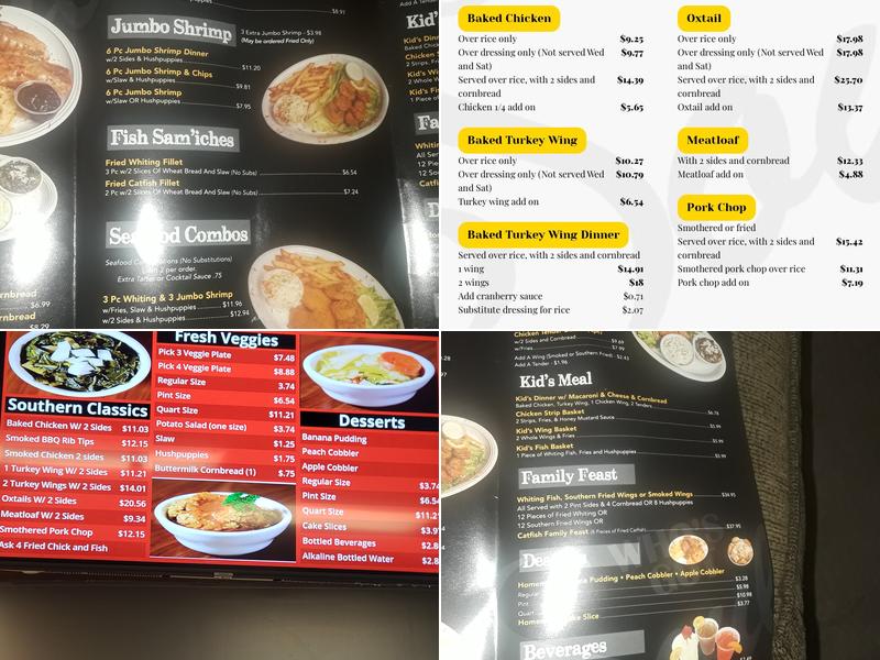 Who's Got Soul Southern Cafe Decatur Menu