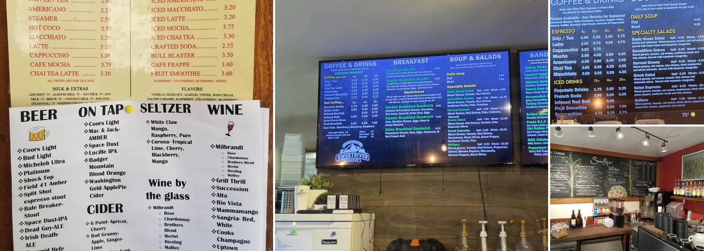 Sweet River Bakery Menu