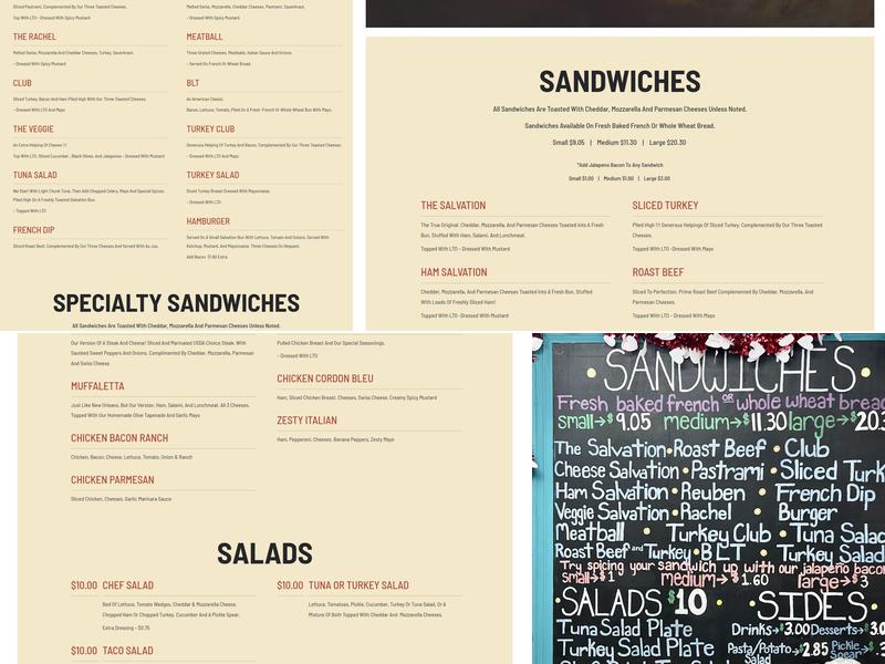 Alvin Ord's Of Bluffton Menu