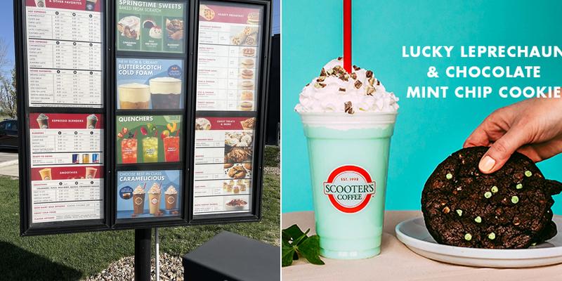 Scooter's Coffee Menu