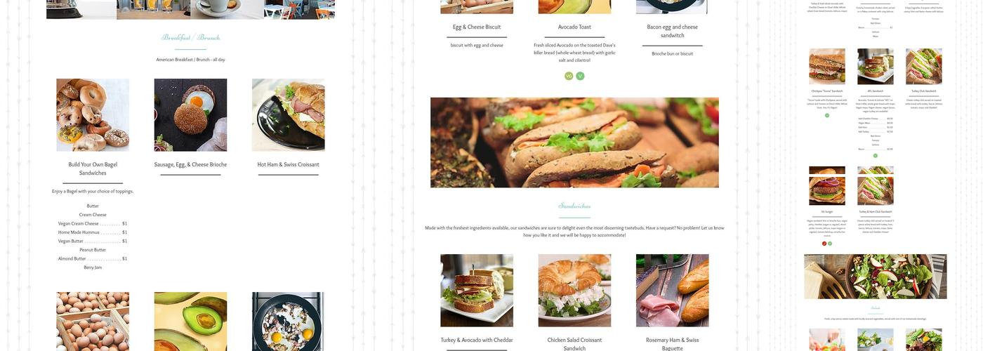 Antoinette's Cafe Menu