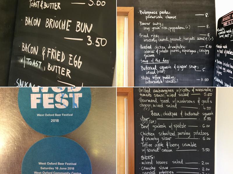 Tumbling Bay Cafe Menu