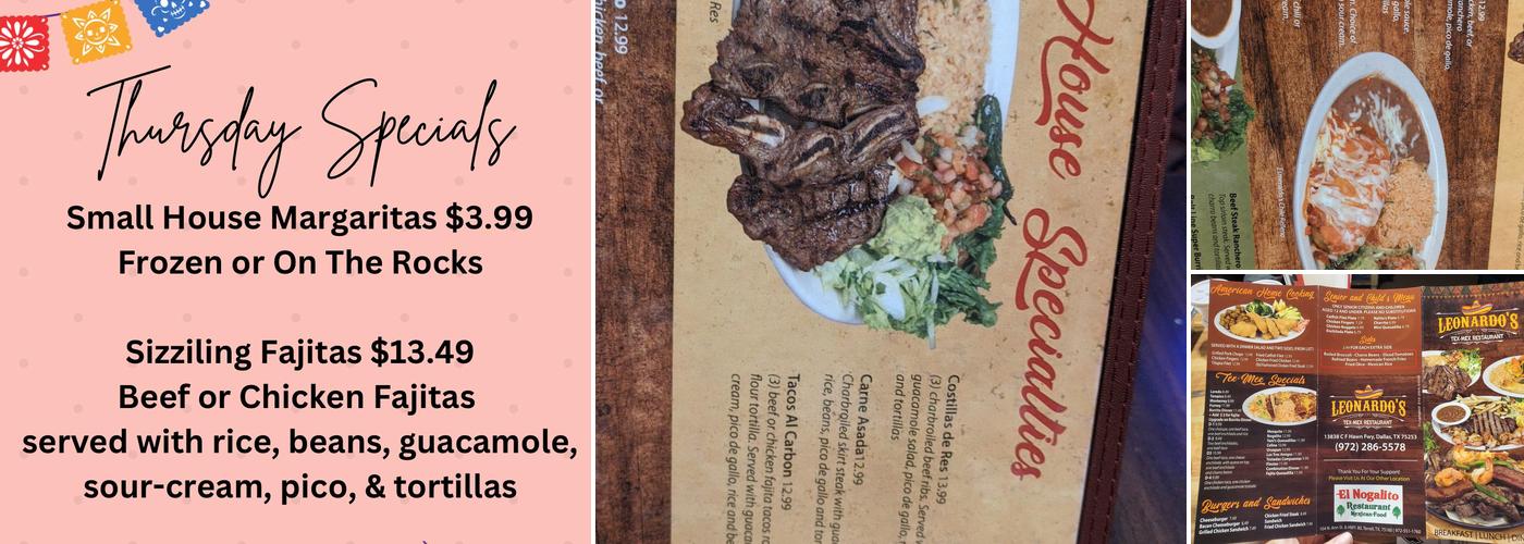 Leonardo's Menu
