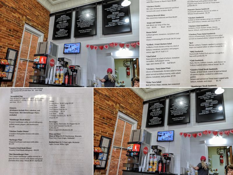 Buffalo Cafe at the Old Bank Menu