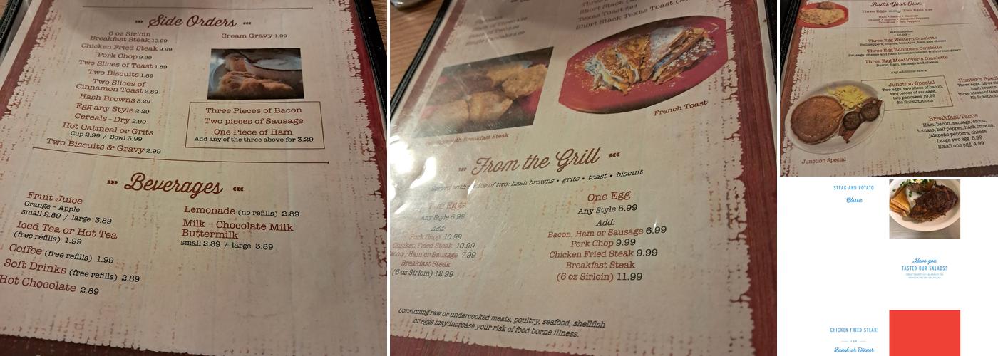 Isaack Restaurant Menu