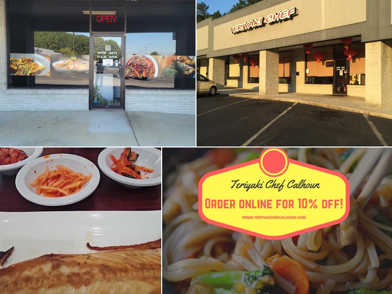 Teriyaki Chef 474 Red Bud Rd NE, Calhoun