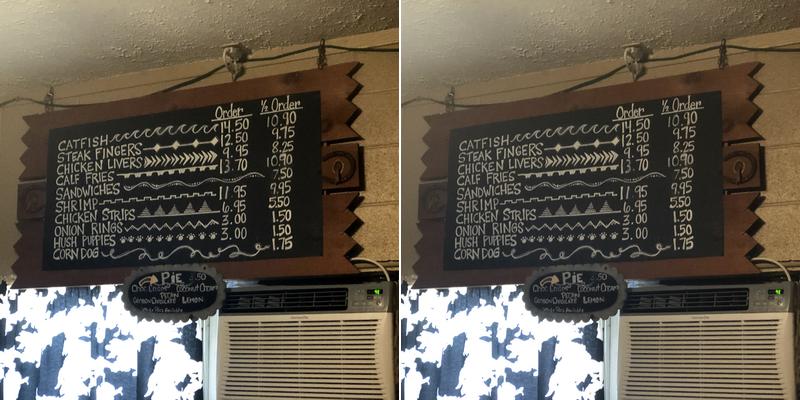 Doug's Peach Orchard Menu