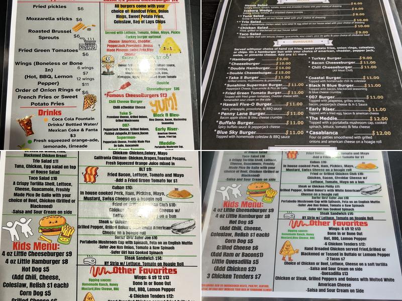 Zuzu's Menu