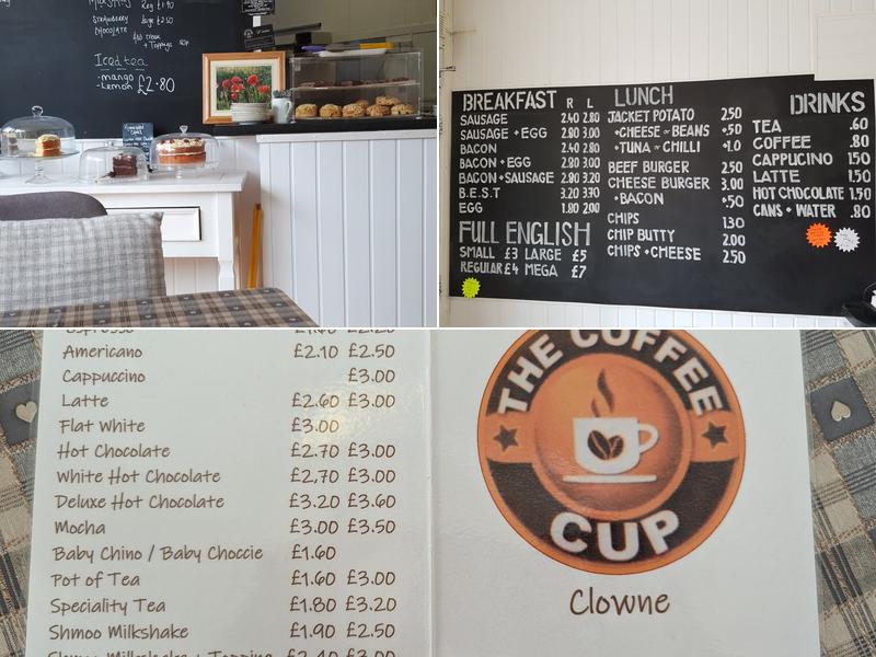 Why Not Take a Break Cafe Menu