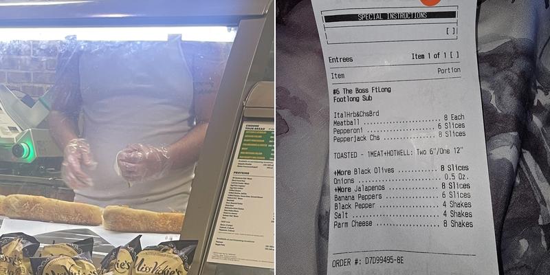 Subway Menu