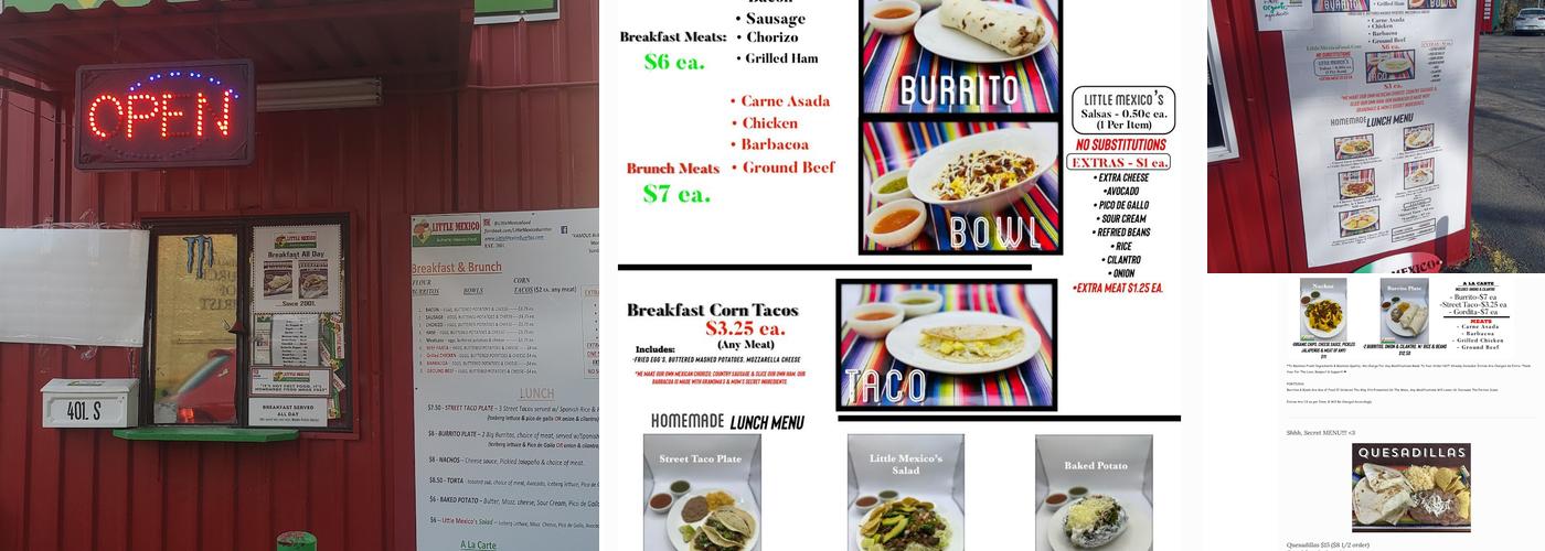Little Mexico Menu