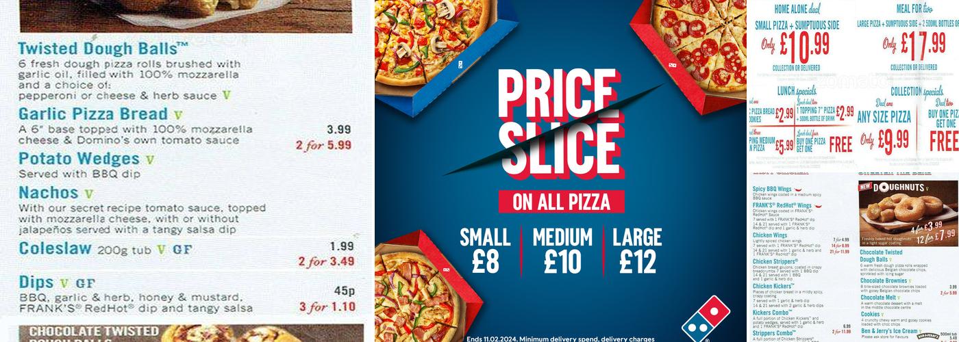 Domino's Pizza - London - Elm Park Menu