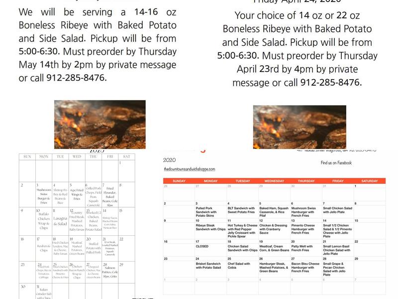 The Downtown Sandwich Shoppe LLC Menu