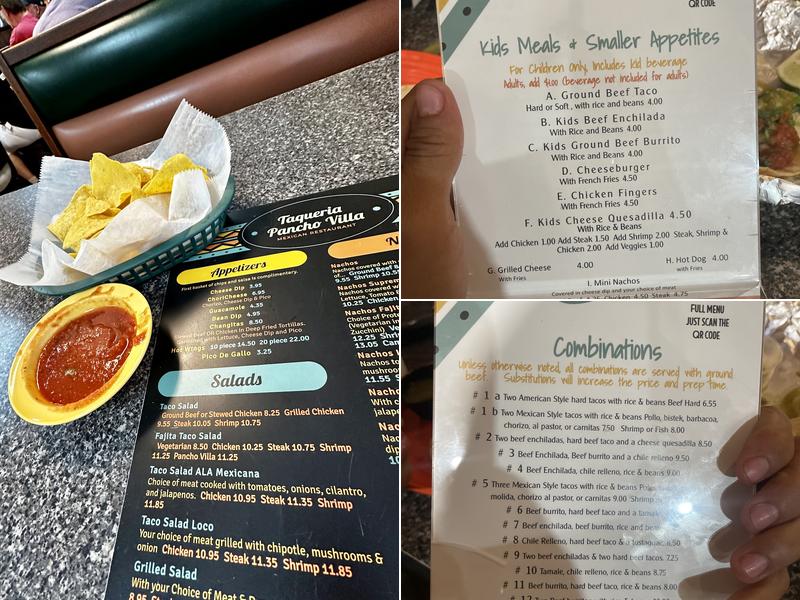 Taqueria Pancho Villa: The Mexican Trailer Menu