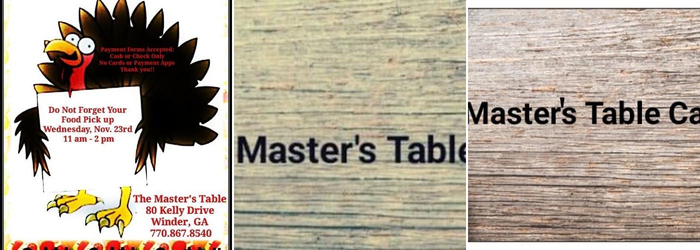 Masters Table