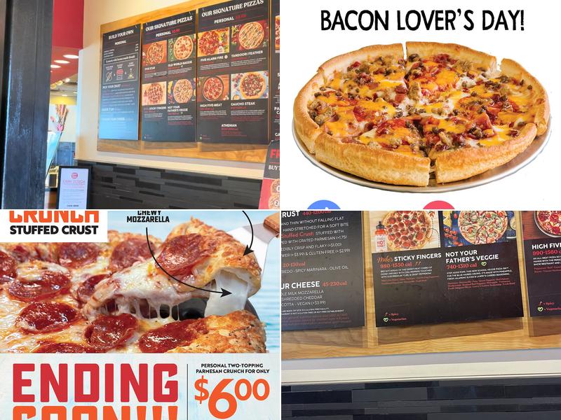 Pie Five Pizza Menu