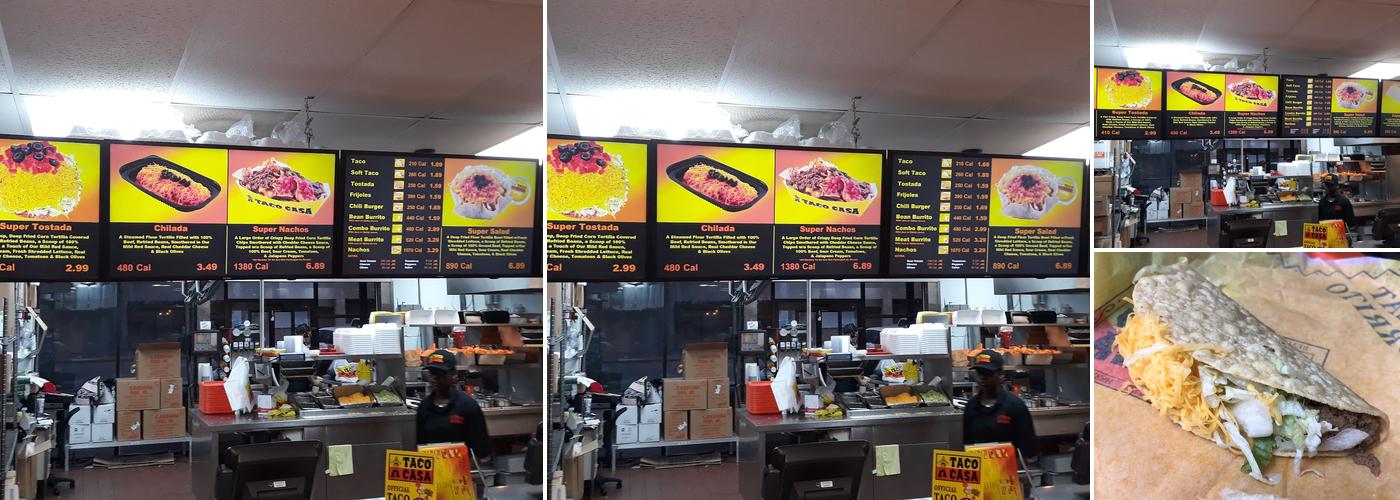 Taco Casa Menu