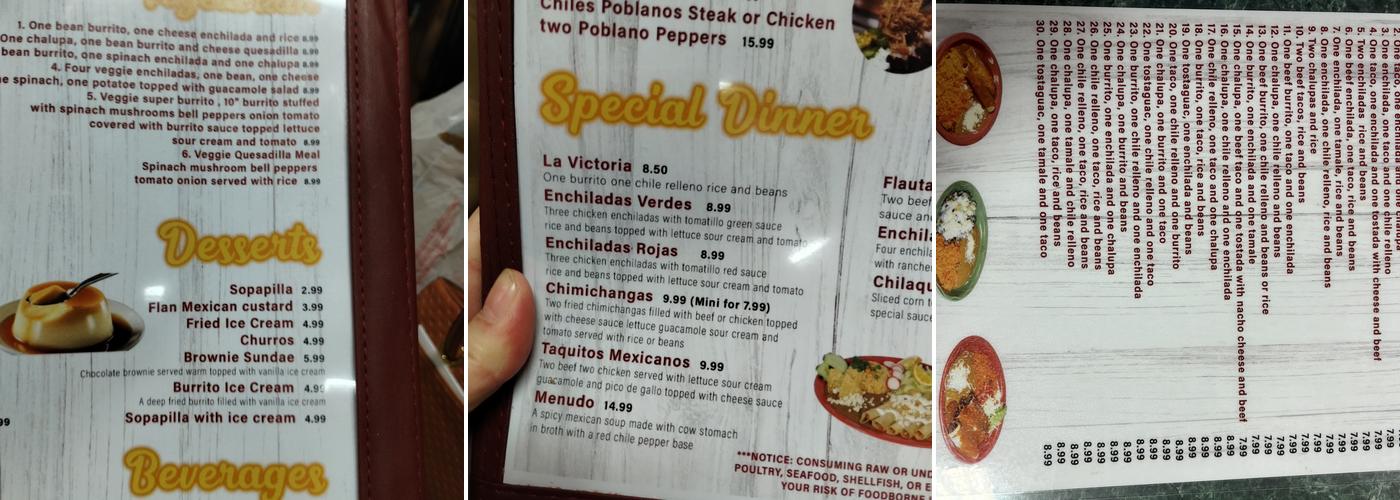 El Tio Menu