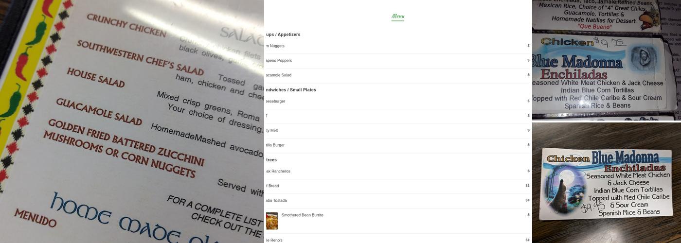 Comet II Drive In & Restaurant Menu