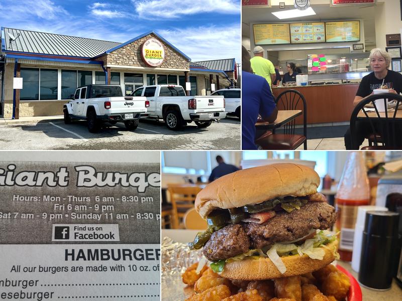 Giant Burger 405 W B.C. Rhome Ave, Rhome