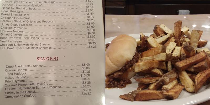 Hannah's Menu