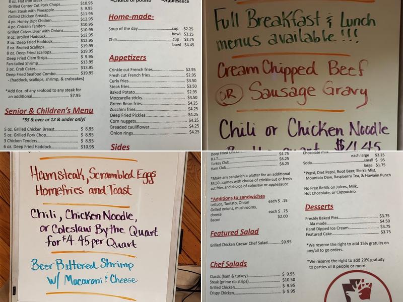 Restless Oaks Restaurant, McElhattan Menu, Reviews (198), Photos (55