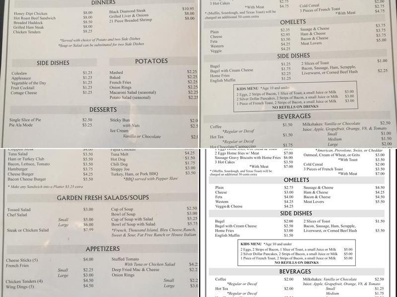 Second Cup Menu