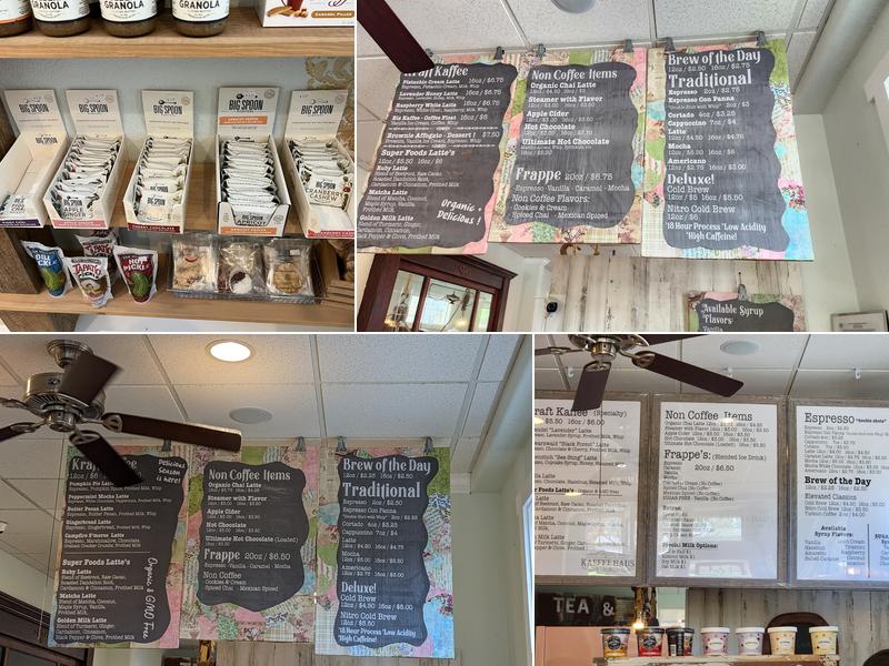 Das Kaffee Haus Menu