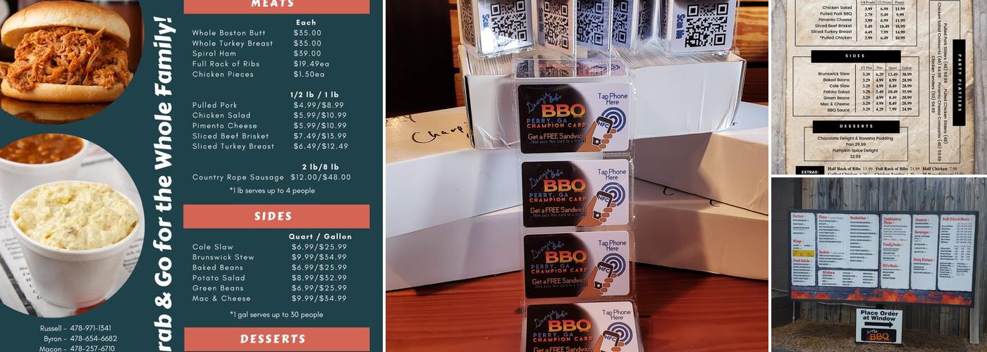 Georgia Bob's BBQ - Perry, GA Menu