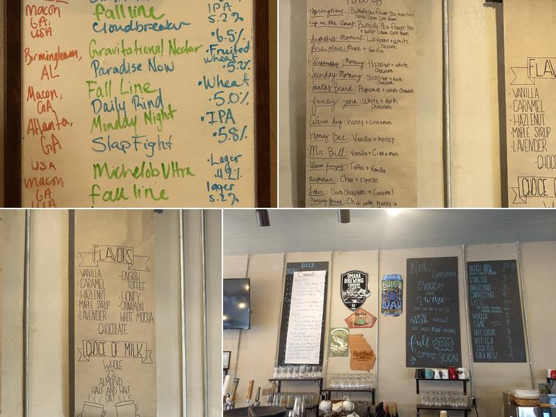 Bodega Brew Menu